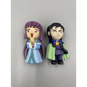 Tenchi Muyo Headliners Series 3” PVC Figures - Kagato & Ayeka Of Jurai READ
